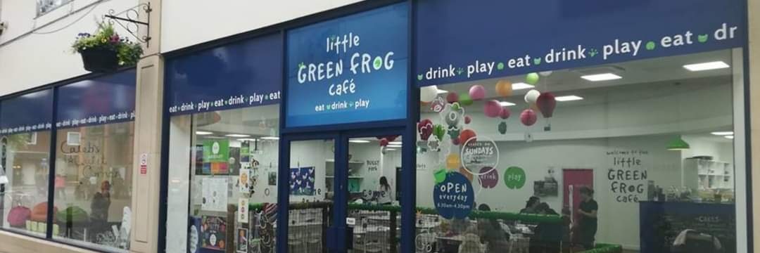 Little Green Frog banner