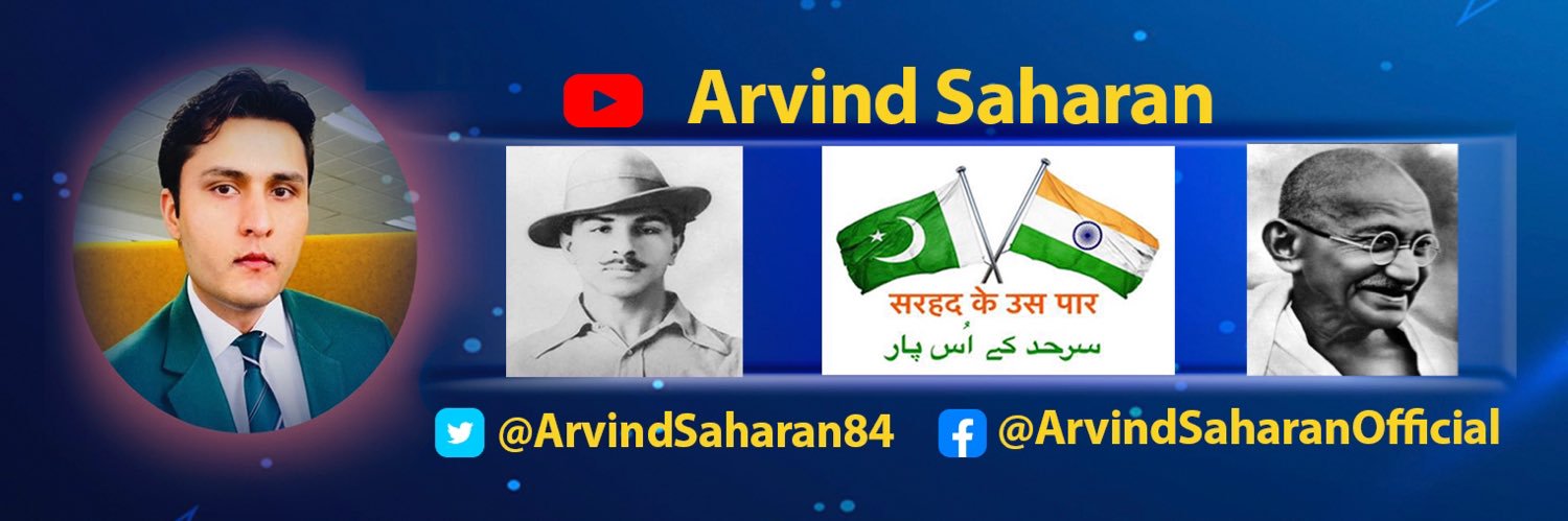 Arvind Saharan banner