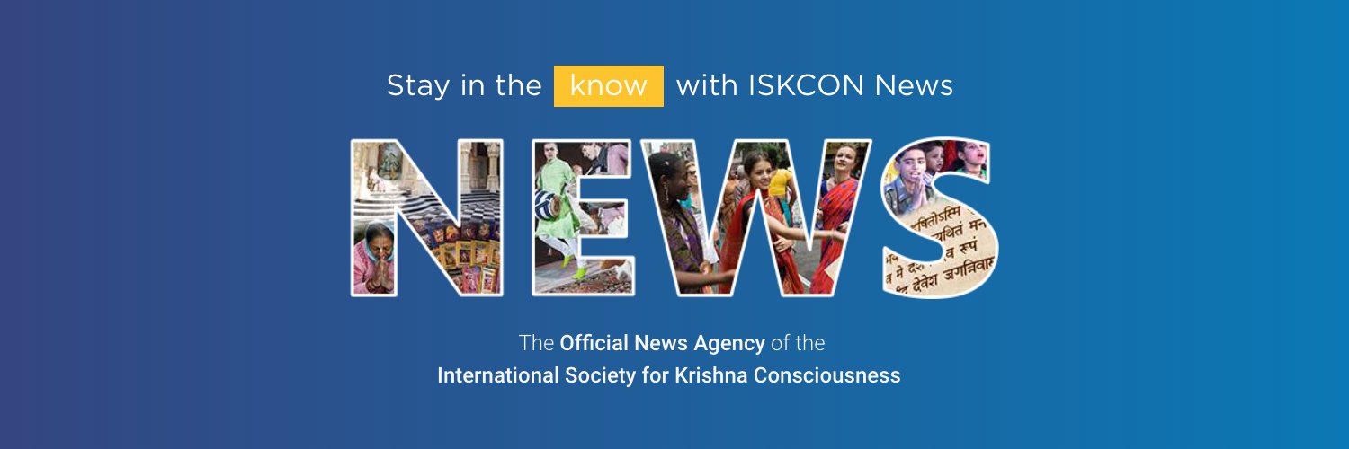 ISKCON News Profile Banner
