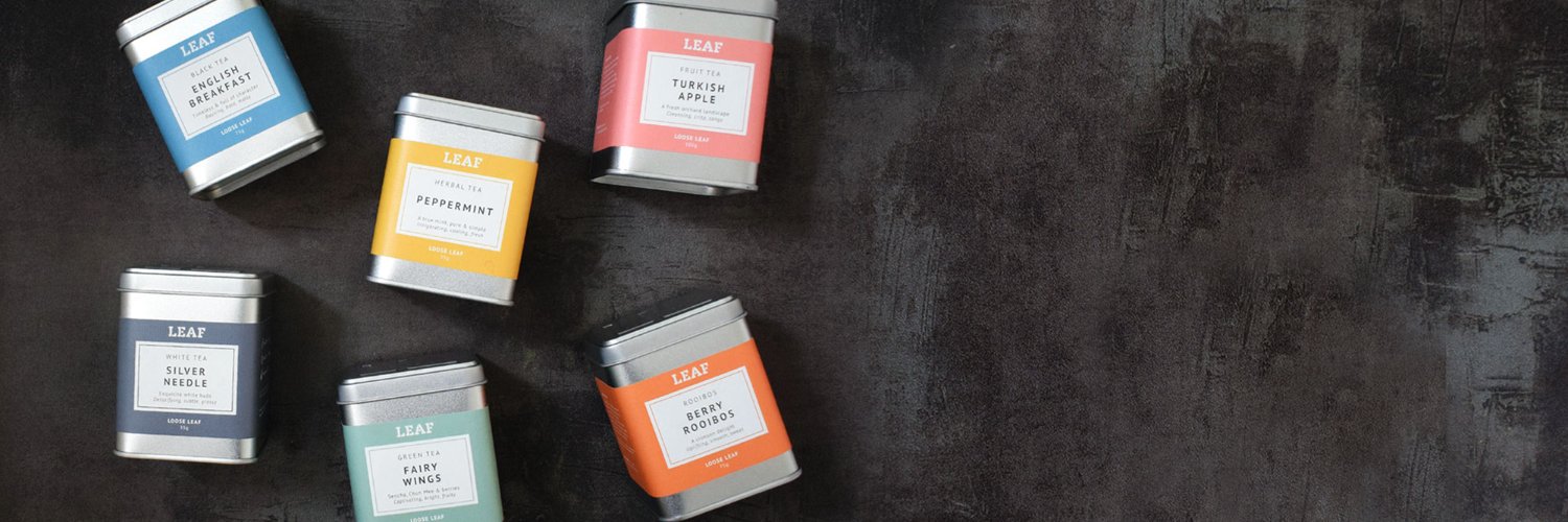 LEAF Online Tea Shop banner