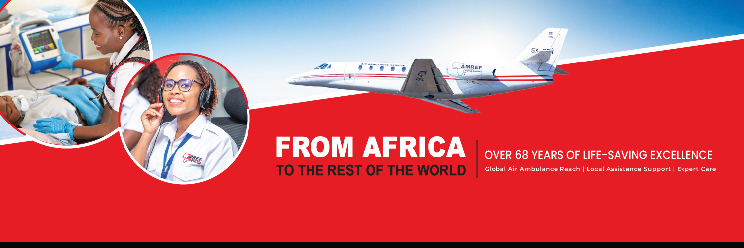 AMREF Flying Doctors banner