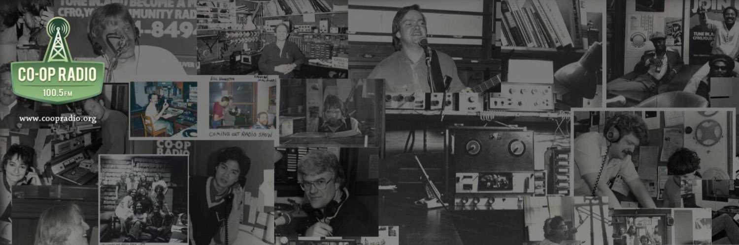 Co-op Radio 100.5 FM banner