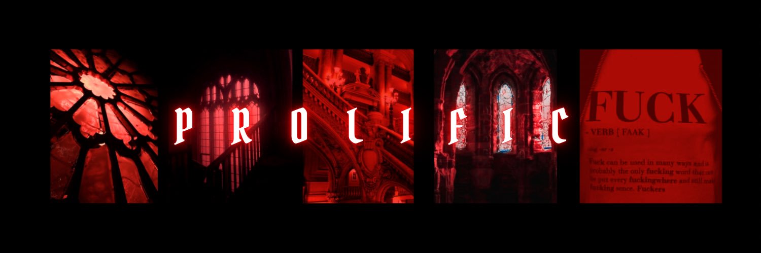 P R O L I F I C ❌ P O W E R banner