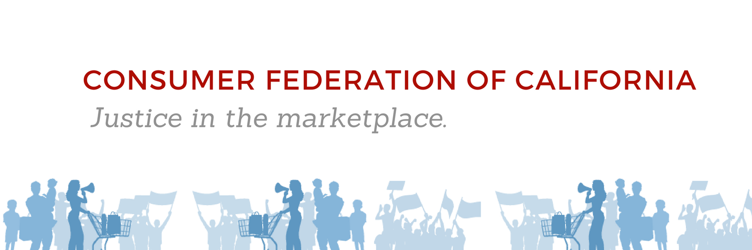 Consumer Federation of California banner