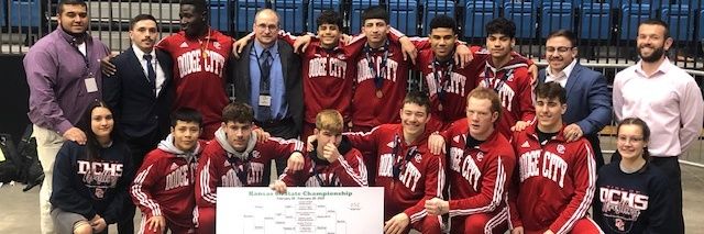 Dodge City Wrestling banner
