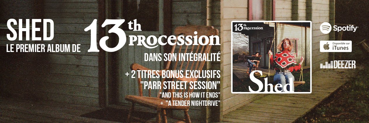 13th Procession banner