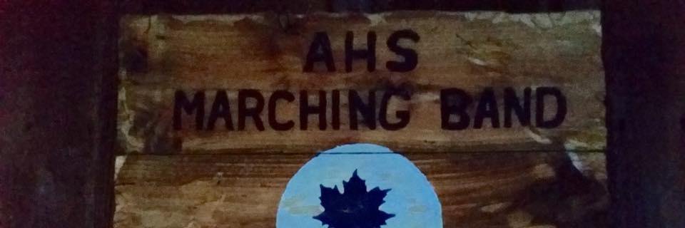 APS Band Department banner