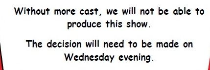 Exminster Pantomime banner