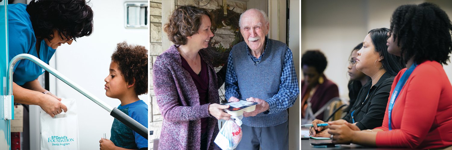 St. David's Foundation banner