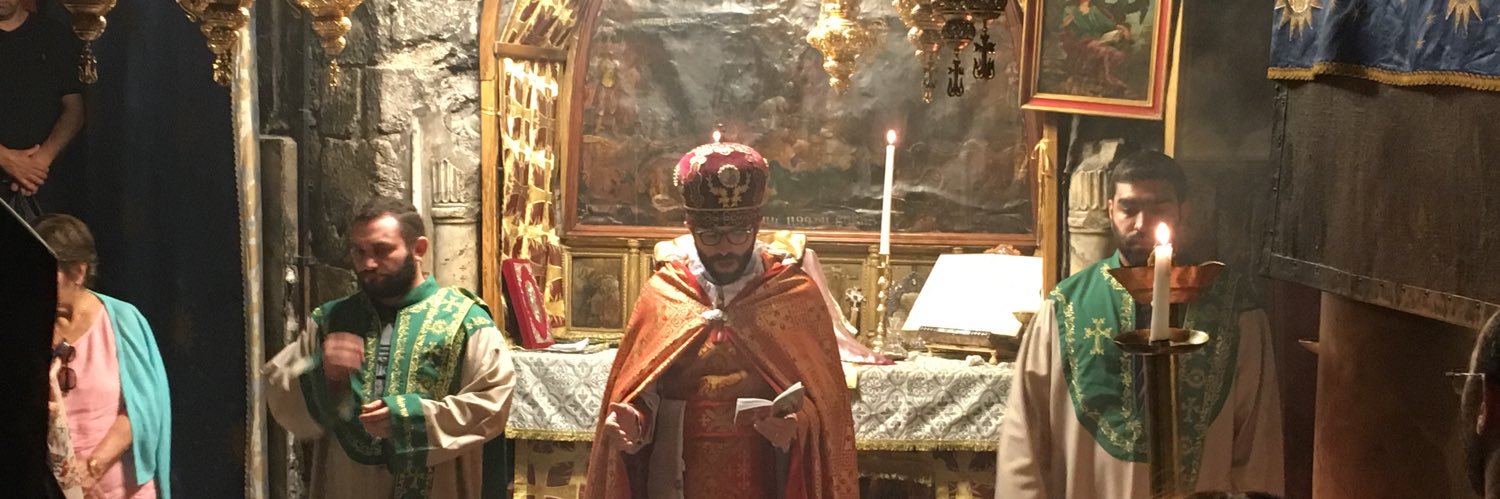 Fr. Mesrop Ash banner