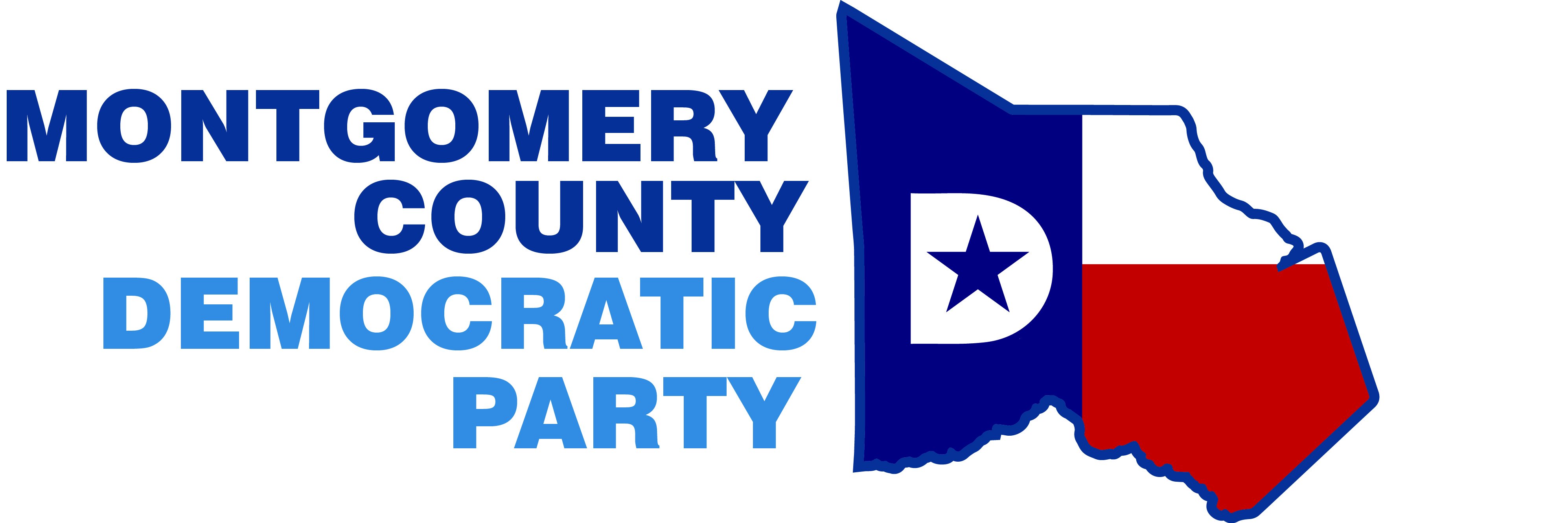 Montgomery Co Democratic Party-TX 🟧🌻 USA 📚🌊 banner