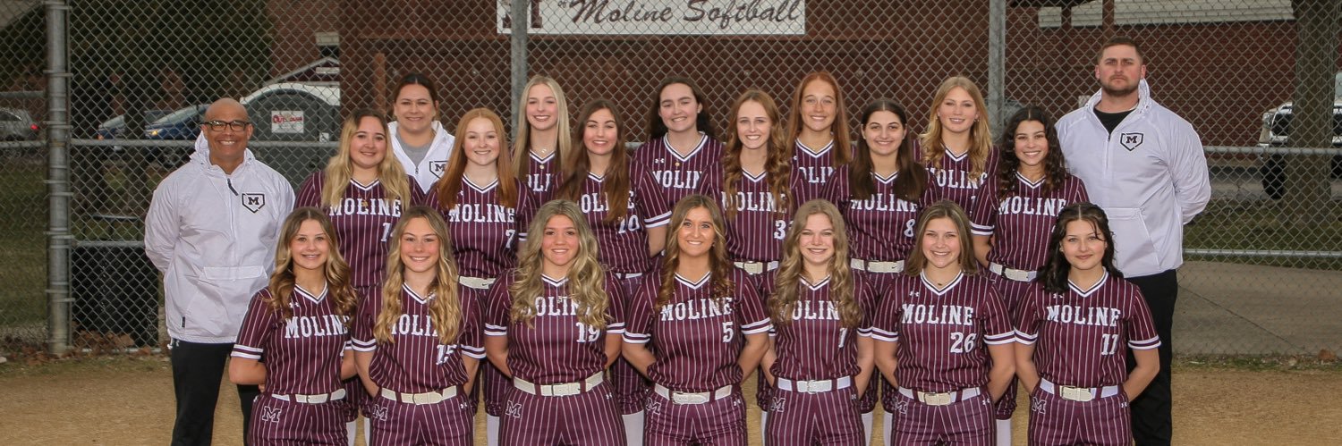 Moline Softball banner