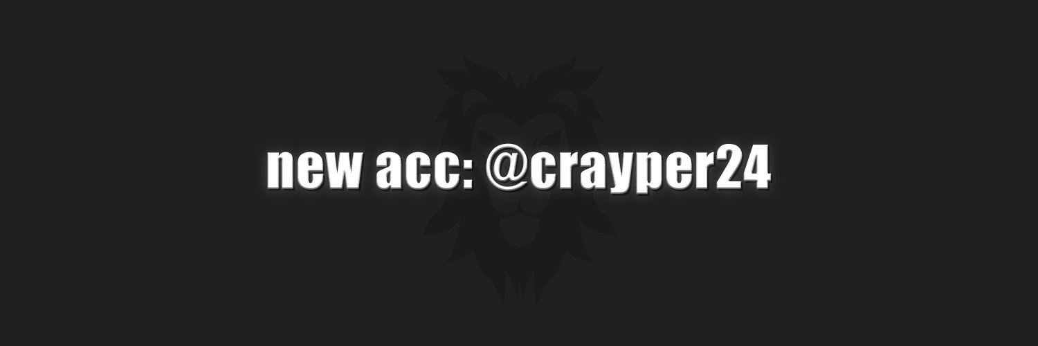 officialcrayper's profile banner image