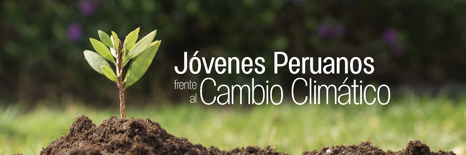Jóvenes Peruanos frente al Cambio Climático banner