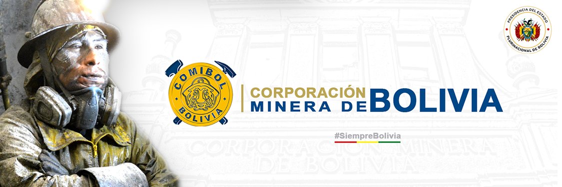 COMIBOL Oficial banner