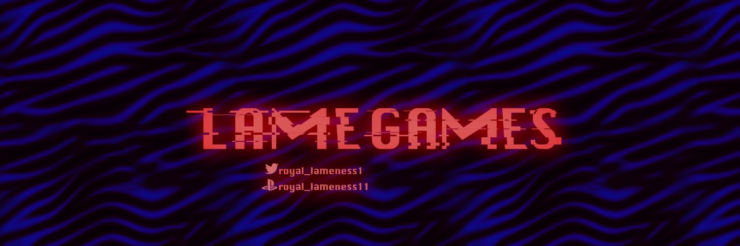 lame games on YT banner