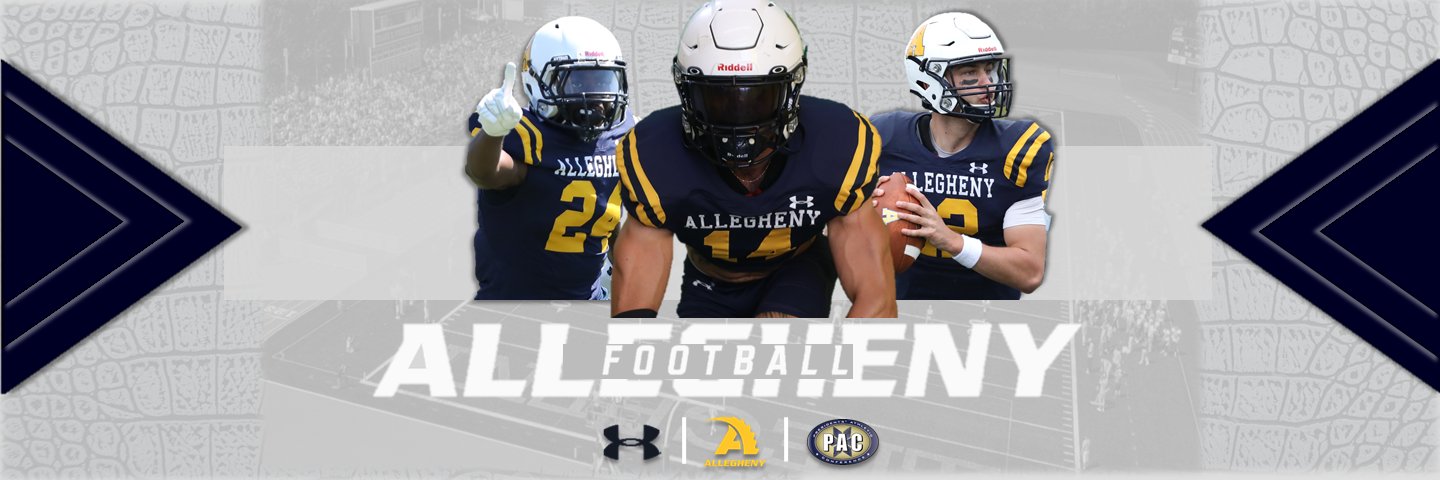 Allegheny Football banner