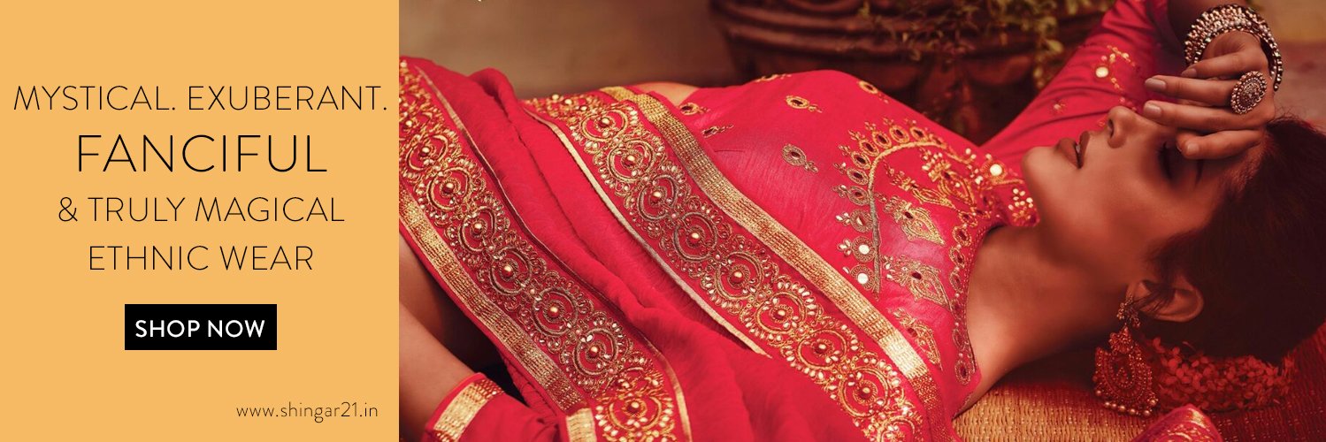 Shingar21india's profile banner image