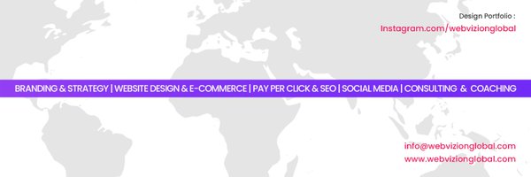WebvizionGlobal Profile Banner