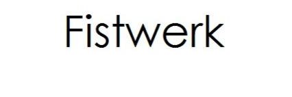 @FISTWERK 🔜 www.fistwerk.de banner