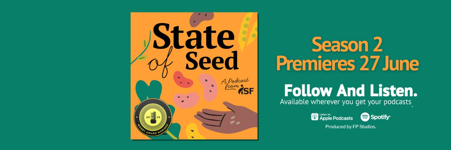 International Seed Federation's banner