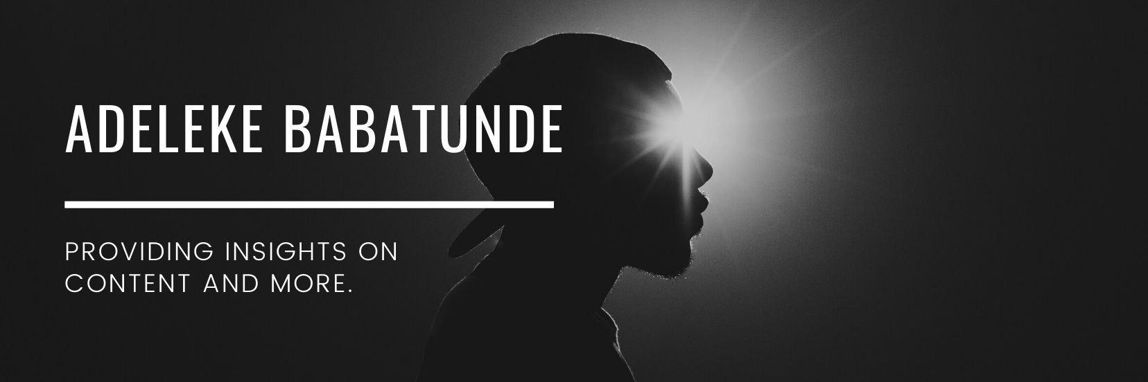 Adeleke Babatunde banner
