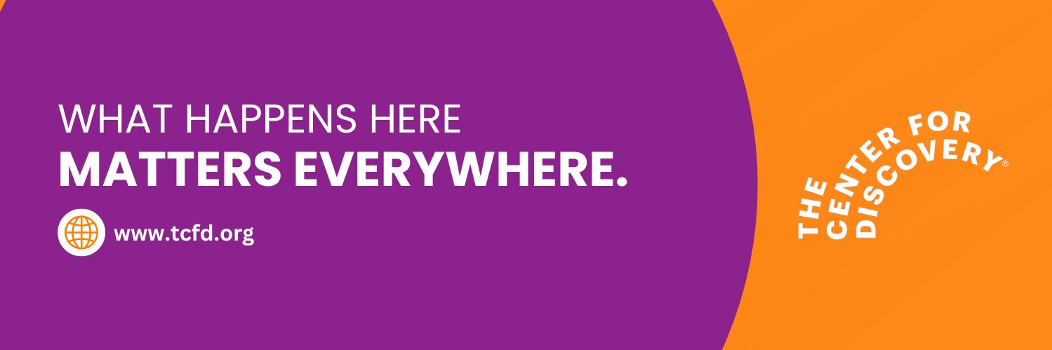 The Center for Discovery banner