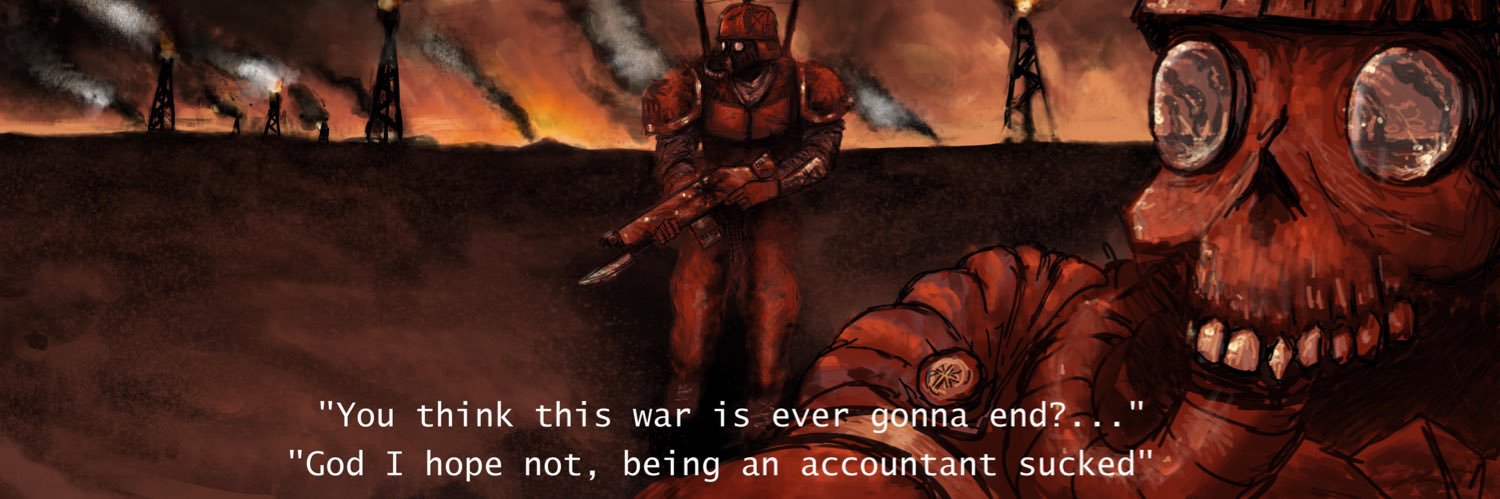War Crime Enthusiast's banner