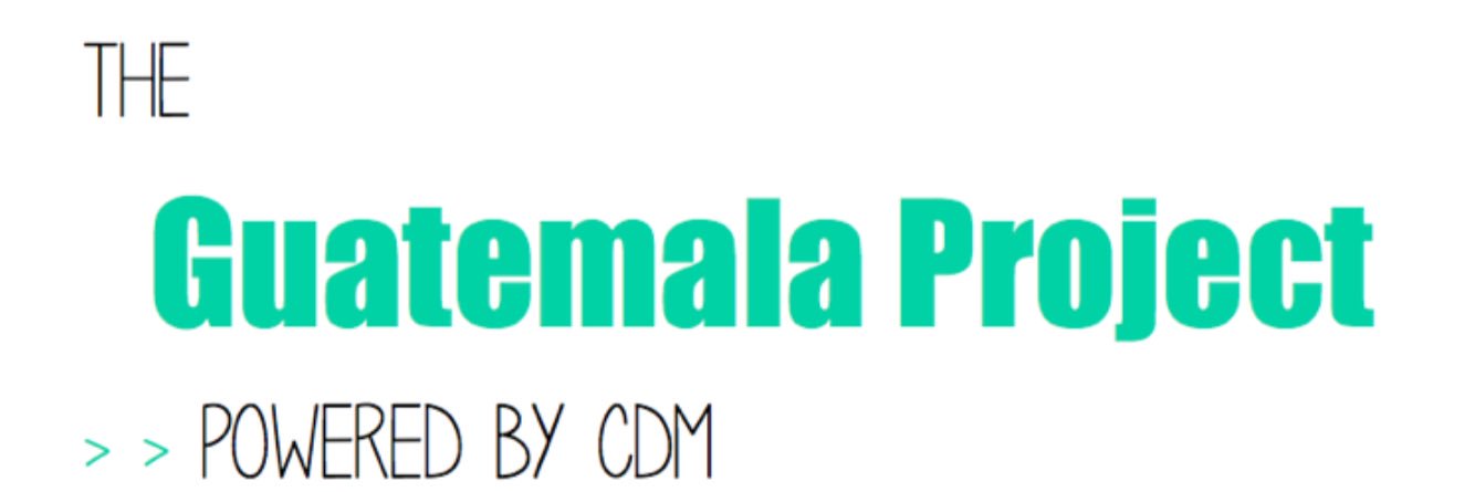 Guatemala Project banner