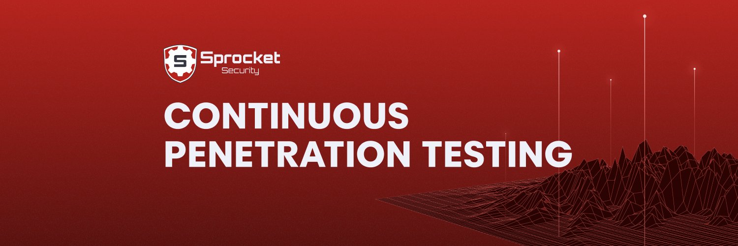 Sprocket Security banner