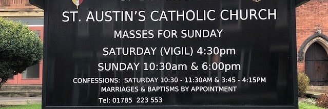 Saint Austins banner