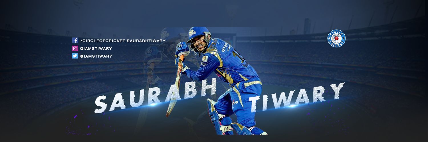 Saurabh Tiwary banner