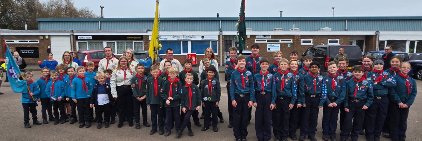 East Goscote Scouts banner