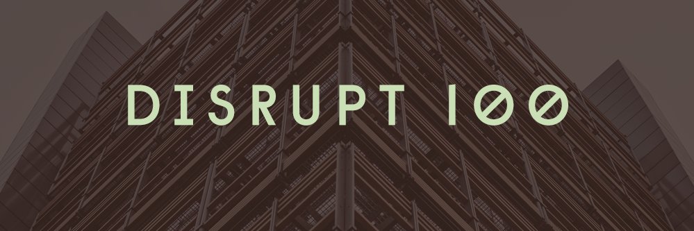 Disrupt100 banner