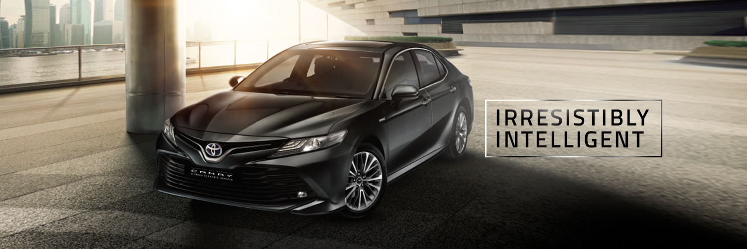 Toyota Camry India banner