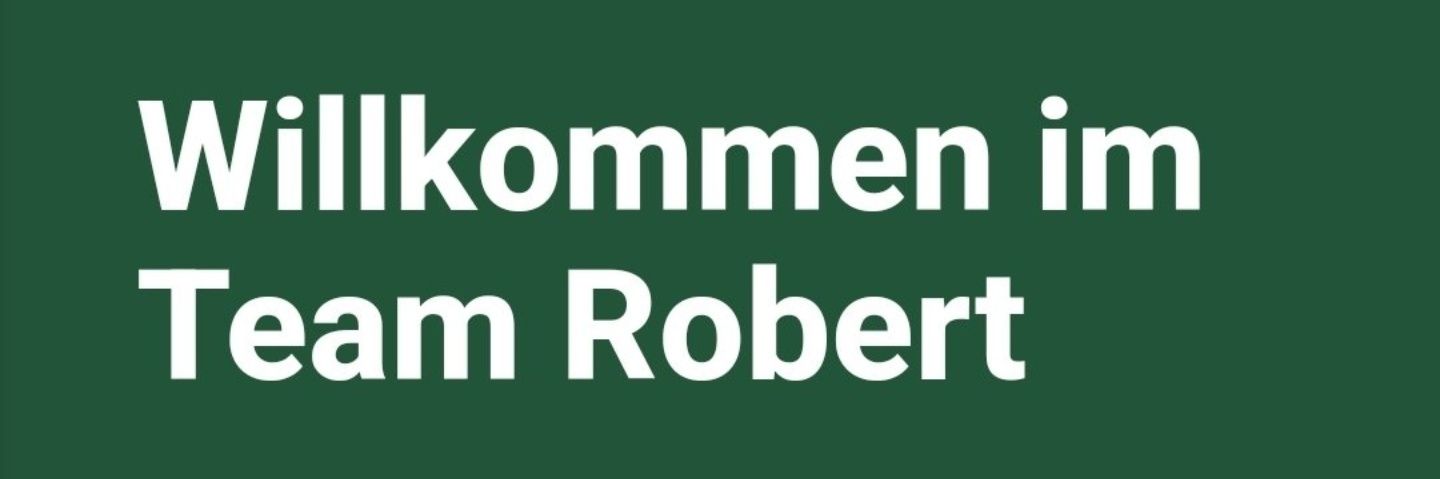 Peter Mülfarth #TeamRobert banner