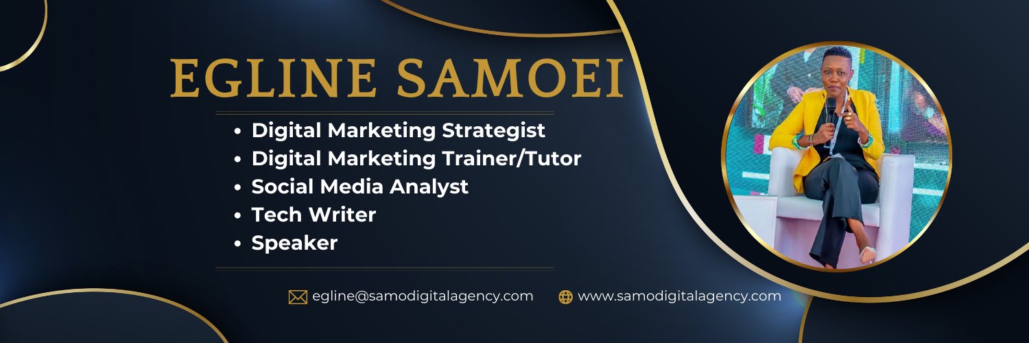 Egline Samoei's banner