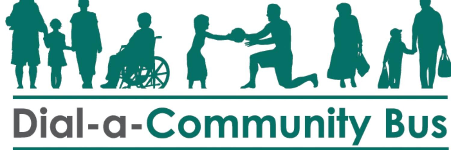Dial A Community Bus banner