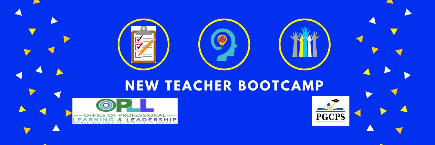New Teacher Boot Camp banner