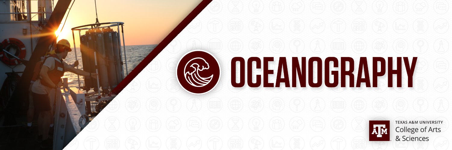 TAMU Oceanography banner