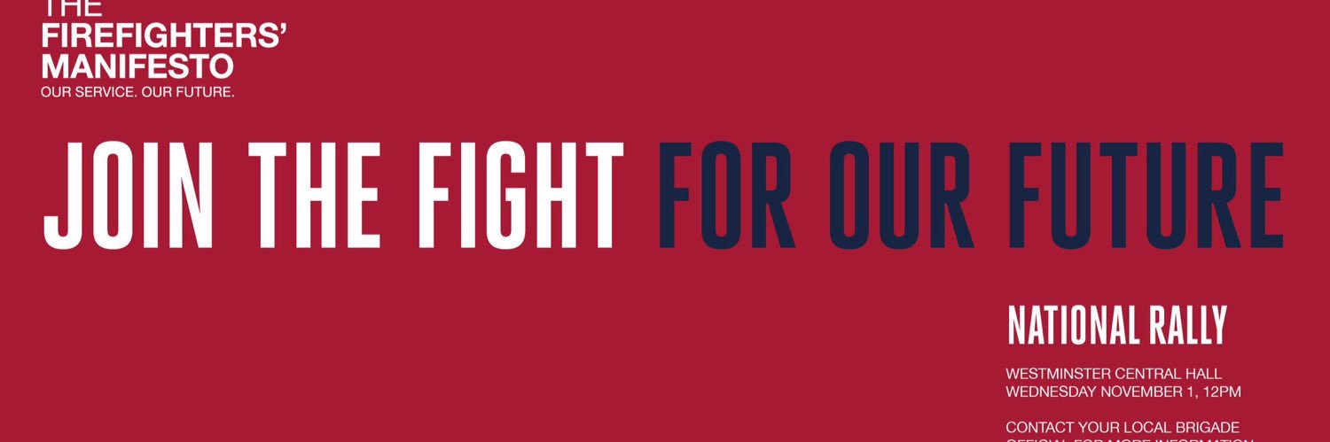 Eastern Fire Brigades Union banner