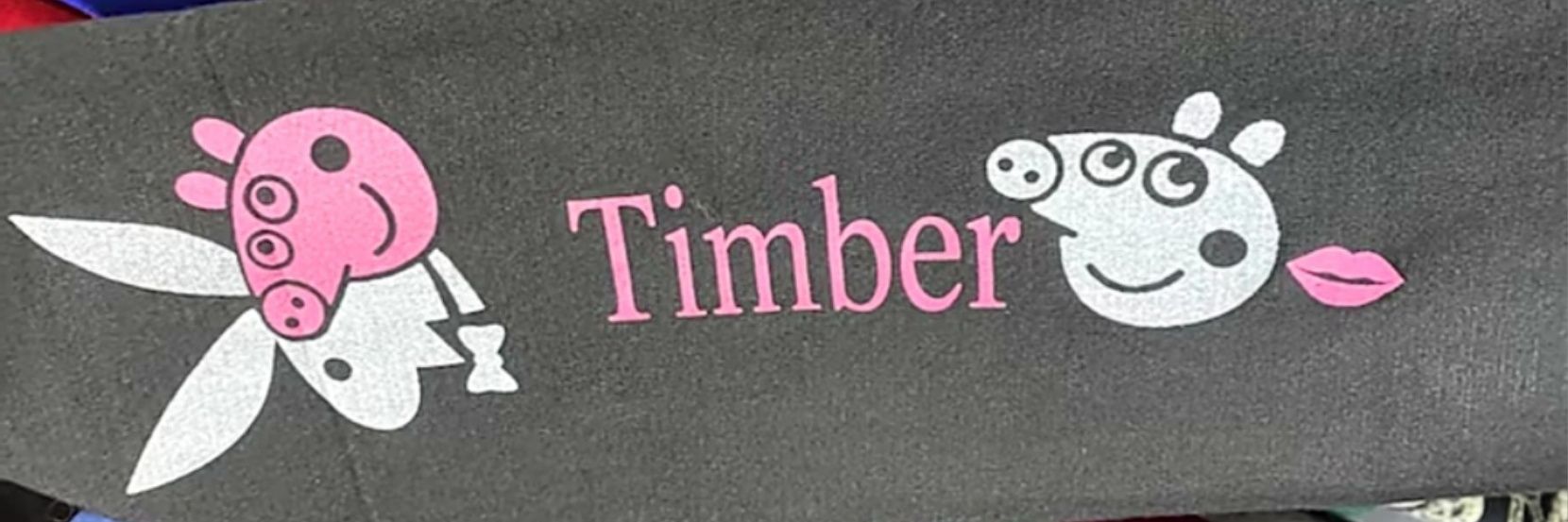 Timber banner