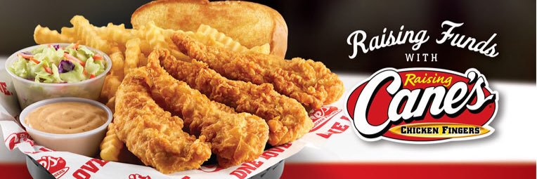 Canes Chicken banner