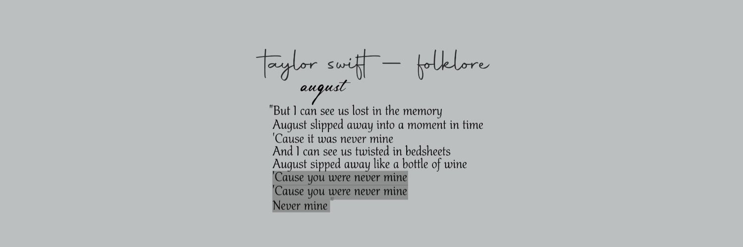 TaySwiftSwe's profile banner image