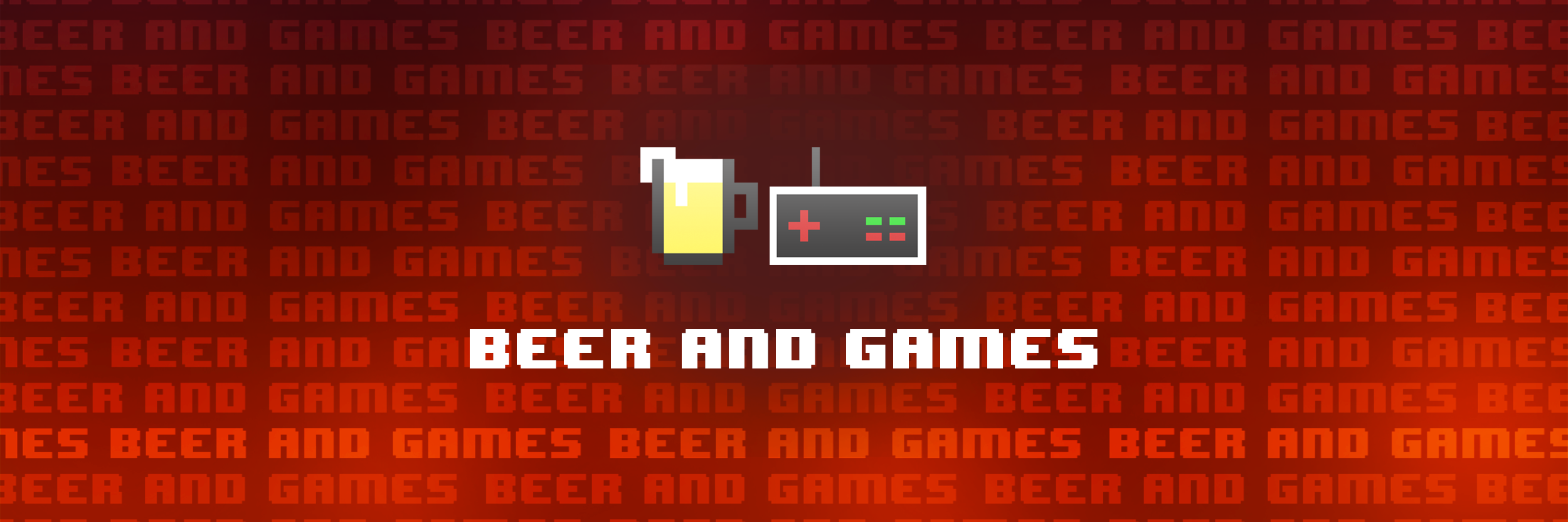 Beer & Games banner