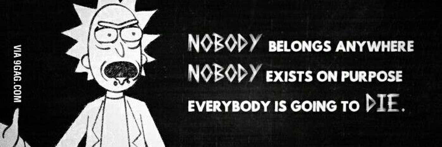 Everybody was to the world. We belong to Nobody.