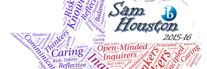 Sam Houston Texan IB banner
