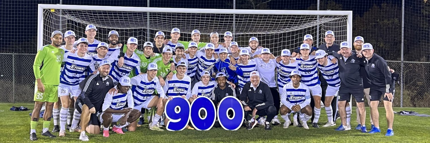 E-town Men's Soccer banner