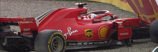 Seb at Hockenheim banner