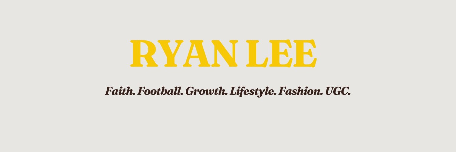 Ryan Lee Profile Banner